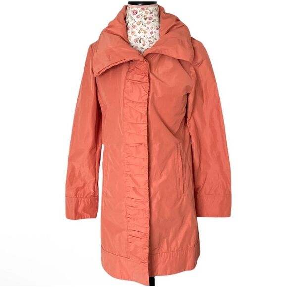 ✨Rainforest Ladies Rain Orange Sz Small Jacket✨ - Picture 3 of 9